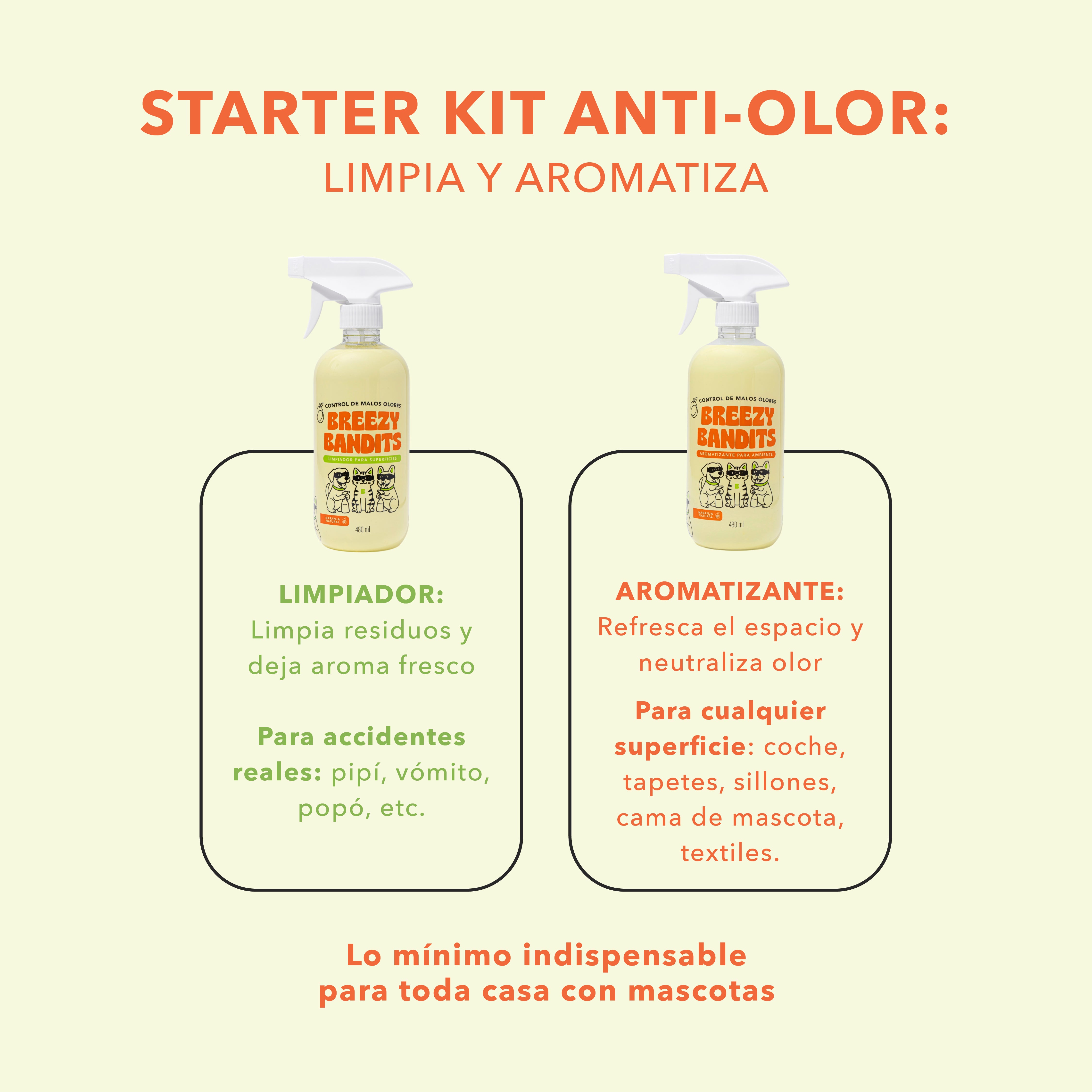 Starter Kit Anti-Olor: Limpia y Aromatiza