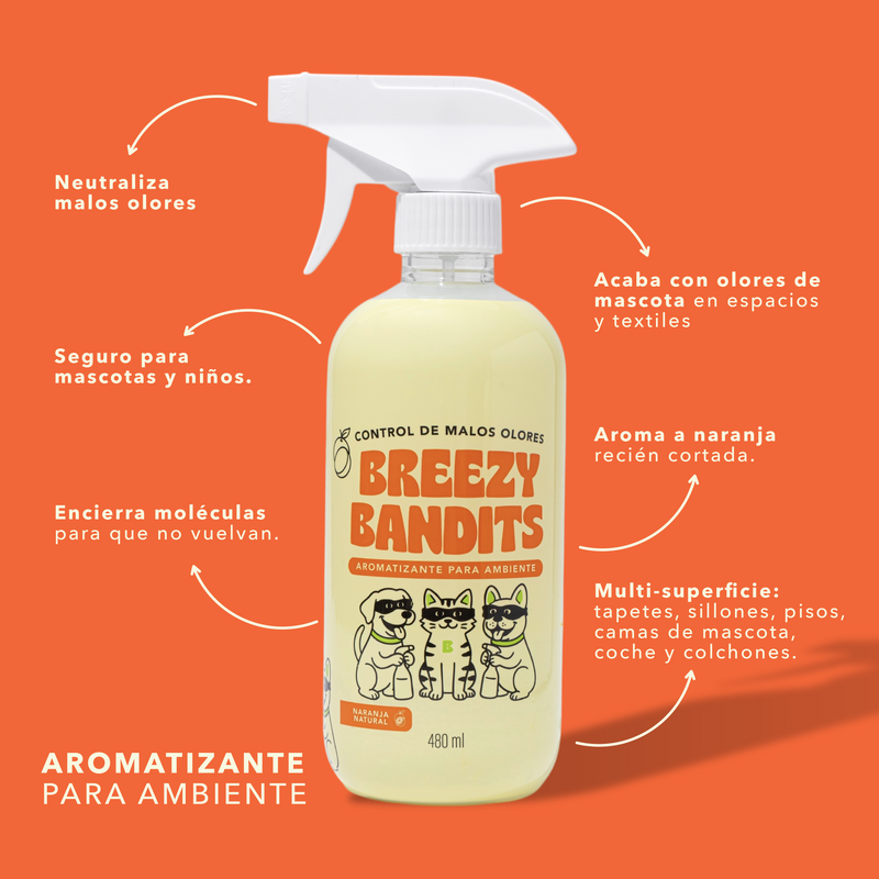 Aromatizante Anti-Olor (Neutraliza + Refresca) 480 ml