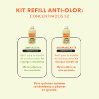 Kit Refill Anti-Olor: Concentrados x2